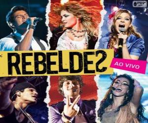 пазл RebeldeS - Ao vivo, 2012